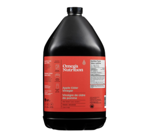 Omega Nutrition   Vinegars   Apple Cider Vinegar3.78L