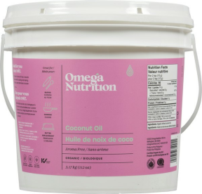 OMEGA NUTRITION   -      Coconut Oil, Organic    3.17kg