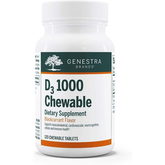 GENESTRA_D3 1000 Chewable _120 tabs 