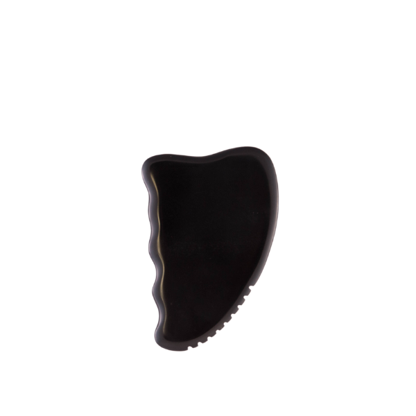 LaVigne Natural Skincare - FACIAL TOOLS & ACCESSORIES - Gua Sha Black Bian Stone