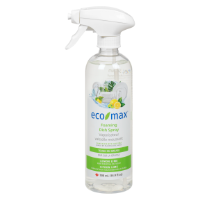 Eco-Max   Foaming Dish Spray Lemon Lime 6 x 500ml