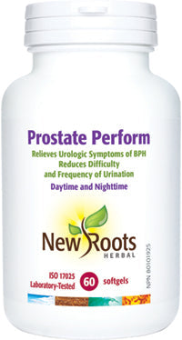 NEW ROOTS    Prostate Perform    60 softgels