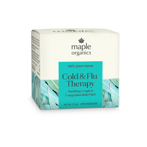 MAPLE ORGANICS      Cold & Flu Therapy (petroleum free)    60ml
