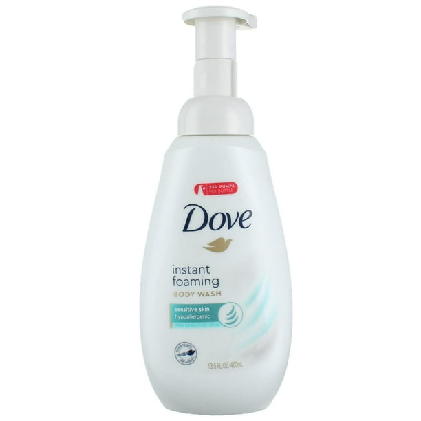 DOVE BODY WASH FOAM SENSITIVE SKIN 400ML FOAM
