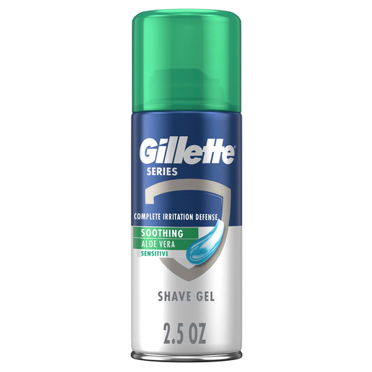 GILLETTE SERIES SHAVING GEL SENS SKIN TSZ 71G AEROSOL pack of 24