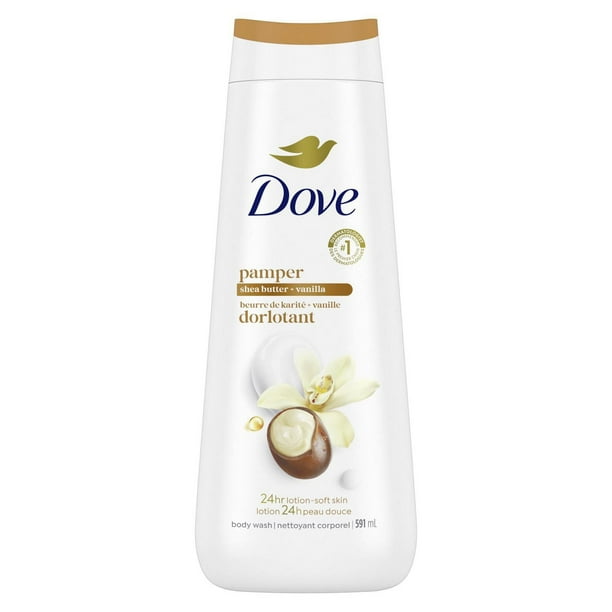 DOVE BODY WASH SHEA WARM VANILLA 591ML