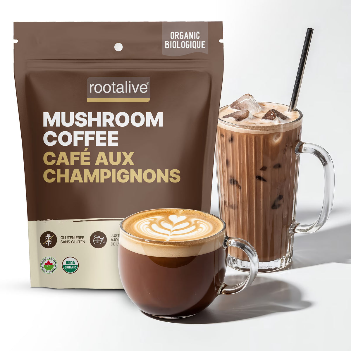 Rootalive Inc. - Organic Mushroom Coffee - 120g