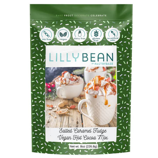 LILLY BEAN    Seasonal    LILLY BEAN    Seasonal    Salt Caramel Vegan Hot ChocMix226g