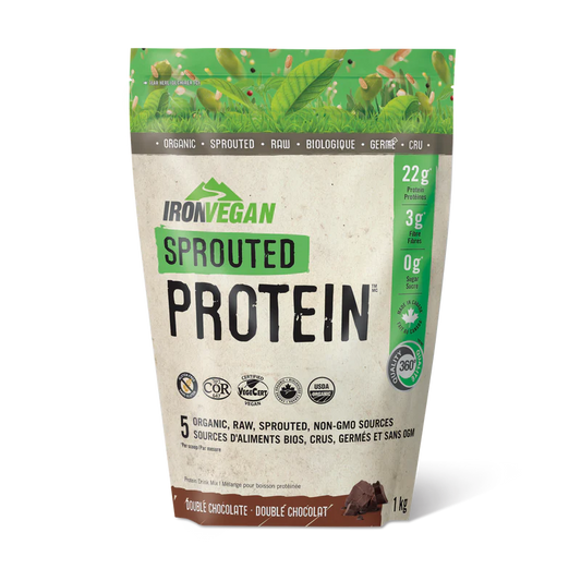 Iron Vegan Sprouted Protein   1kg Chocolate