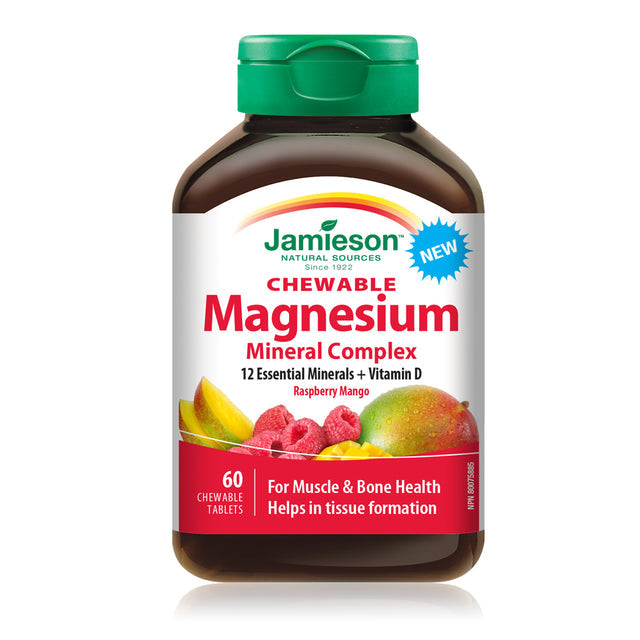 Jamieson    JMS Chewable Magnesium Mineral Complex 60's    60