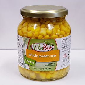 Vita-Bio   Organic Whole Kernel Corn 6 x 370ml