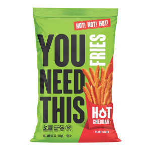 You Need This   You Need This Fries Hot Cheddar 156 g