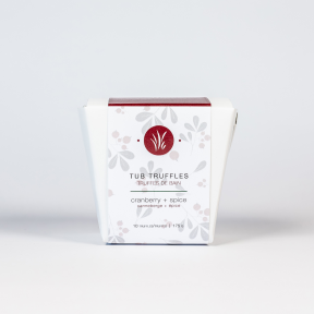All Things Jill   Cranberry + Spice Tub Truffles 10pc