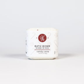 All Things Jill   Candy Cane Bath Bomb 4 x 105g