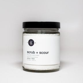 All Things Jill   Scrub + Scour: Citrus + Mint 275g