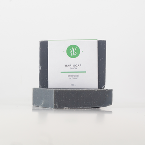 All Things Jill-Charcoal + Mint Bar Soap