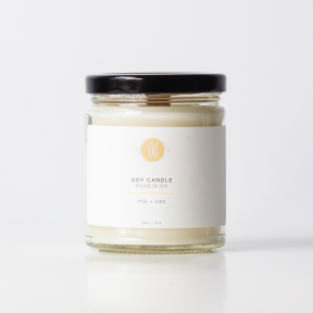 All Things Jill   Milk + Oats Candle 240g