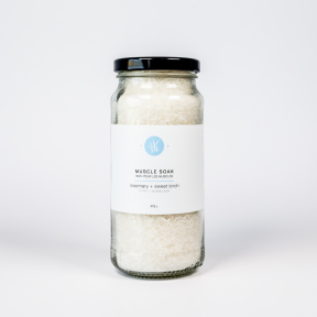 All Things Jill   Muscle Soak: Rosemary + Birch 475g