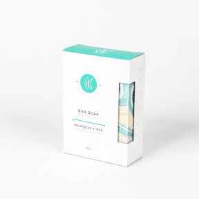 All Things Jill   Eucalyptus + Mint Bar Soap 130g