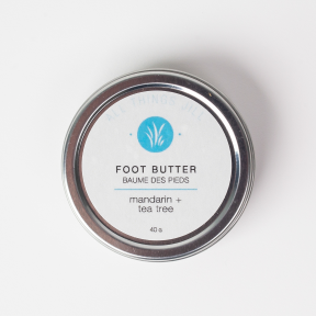 All Things Jill   Mandarin + Tea Tree Foot Butter 40g