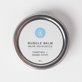 All Things Jill   Muscle Balm: Rosemary + Sweet Birch 40g