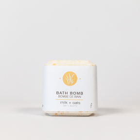 All Things Jill   Milk + Oats Bath Bomb 4 x 105g