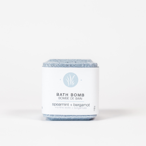 All Things Jill   Spearmint + Bergamot Bath Bomb 4 x 105g