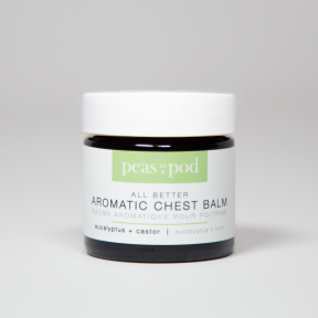 Peas In A Pod   All Better Aromatic Chest Balm 50g