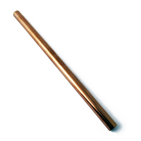 The Last Straw   Rose Gold Smoothie Straw, Straight 12ct