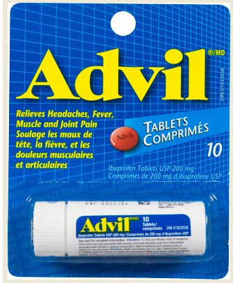 Advil - Regular 10 Tablet Vial