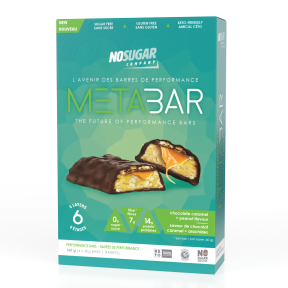 No Sugar Company   Meta Bar Chocolate Caramel Peanut 4pk
