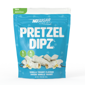 No Sugar Company   Pretzelz Dipz Vanilla Yogurt 200g