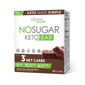 No Sugar Company   Keto Bar Choc Fudge 4pk