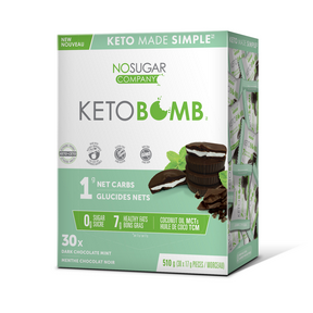 No Sugar Company   Keto Bomb Choc Mint 30 x 17g