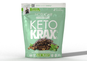 No Sugar Company   Keto Krax Ch Mint & Almond 245g