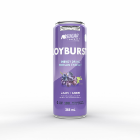 No Sugar Company   Joyburst Energy Drink Grape 12 x 355ml