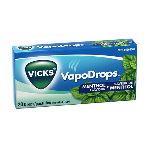 VICKS Throat Drops Menthol Flavour