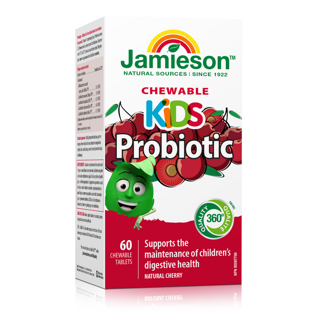 Jamieson    JMS Kids Chewable Probiotic - 60 chew    60Nat Cherry