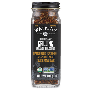 Watkins Co.   Organic Hamburger Seasoning 3 x 104g