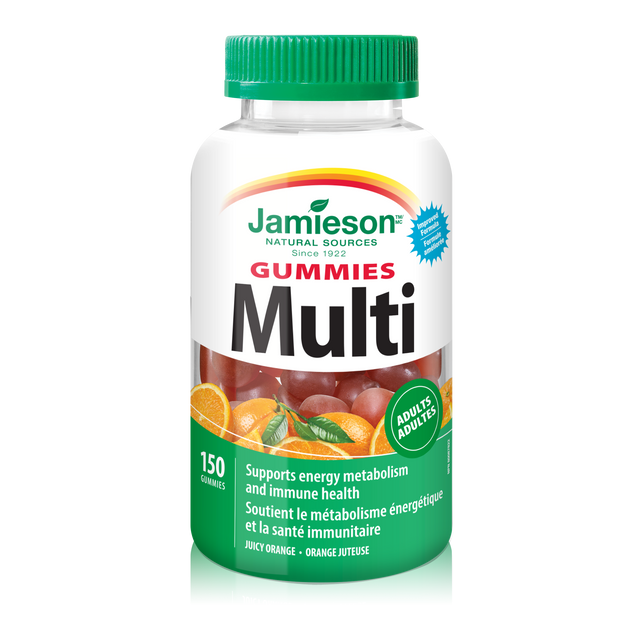Jamieson    JMS Multivitamin Gummies for Adults 150 gummies    150