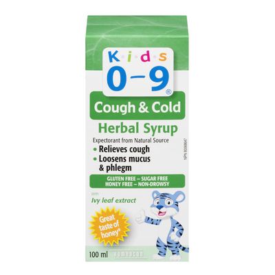 Homeocan    KIDS 0-9     Cough & Cold Herbal Syrup    100 ml