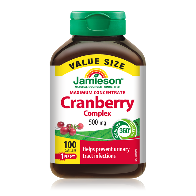 Jamieson    JMS Cran Concentrate 500mg VS    100Caps