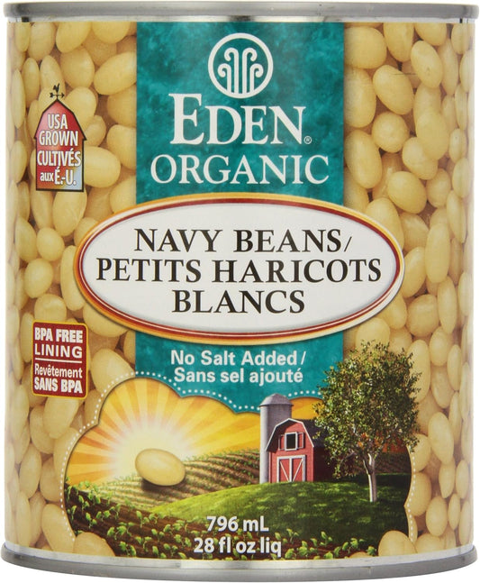 EDEN -   Navy Beans, Organic (can)    796ml