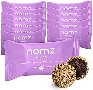 Nomz Almond Energy Bites, 12-Pack