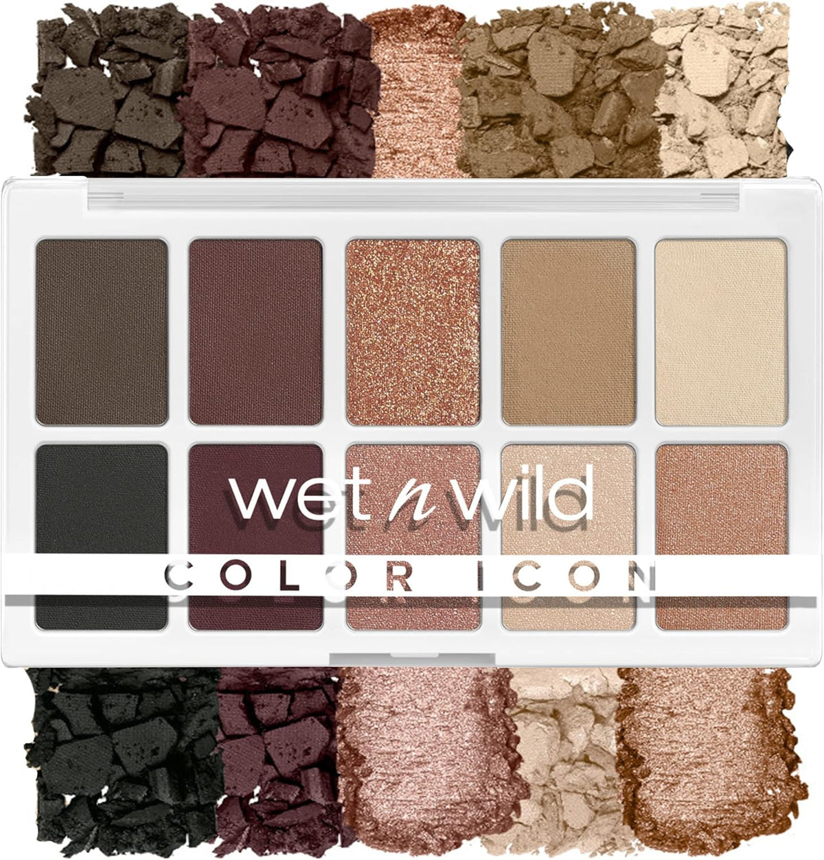 WET N WILD COLOR ICON EYE/SHAD 10 COLOR NUDE AWAKE pack of 2
