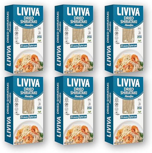 LIVIVA   Dried Shirataki Noodle, Organic    120g