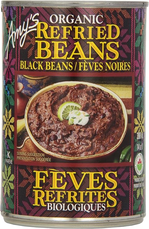 Amy's Kitchen   Beans   Refried Black Beans398ML