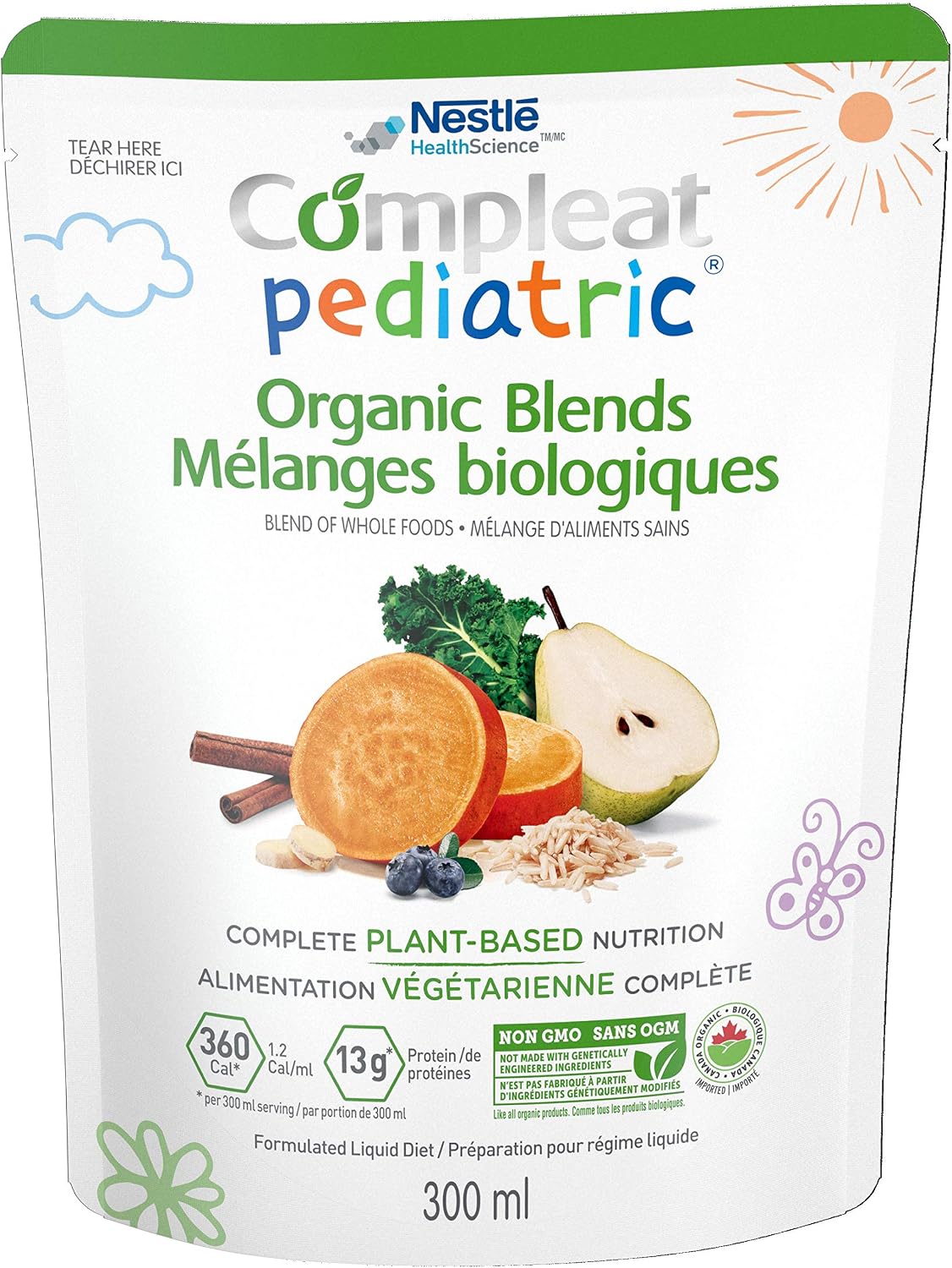 COMPLEAT PEDIATRIC ORGANIC VEGETABLES 24X300ML