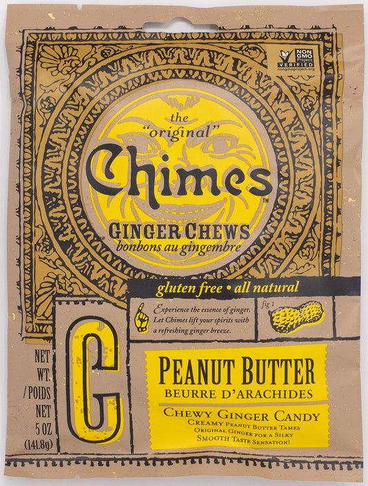 Chimes   Ginger Chews (Bag)   Peanut Butter Ginger Chews141.8G