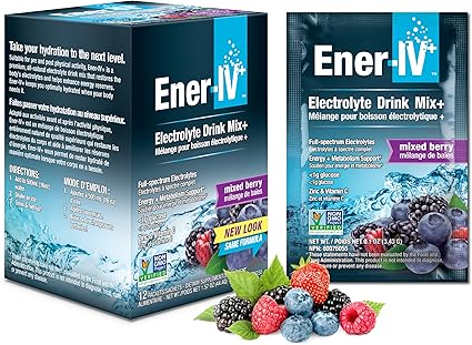 Ener-life - Ener-IV+ Electrolyte - Mixed Berry box of 12